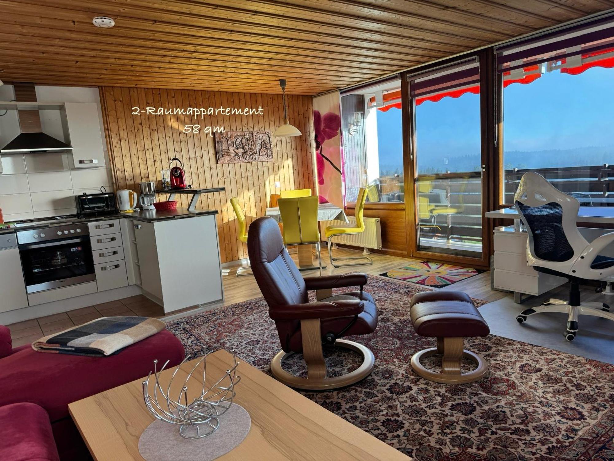 3- 2-1 - Raum - Ferienappartements Dieter Hoffmann Freudenstadt-Kniebis Beim Nationalpark 外观 照片