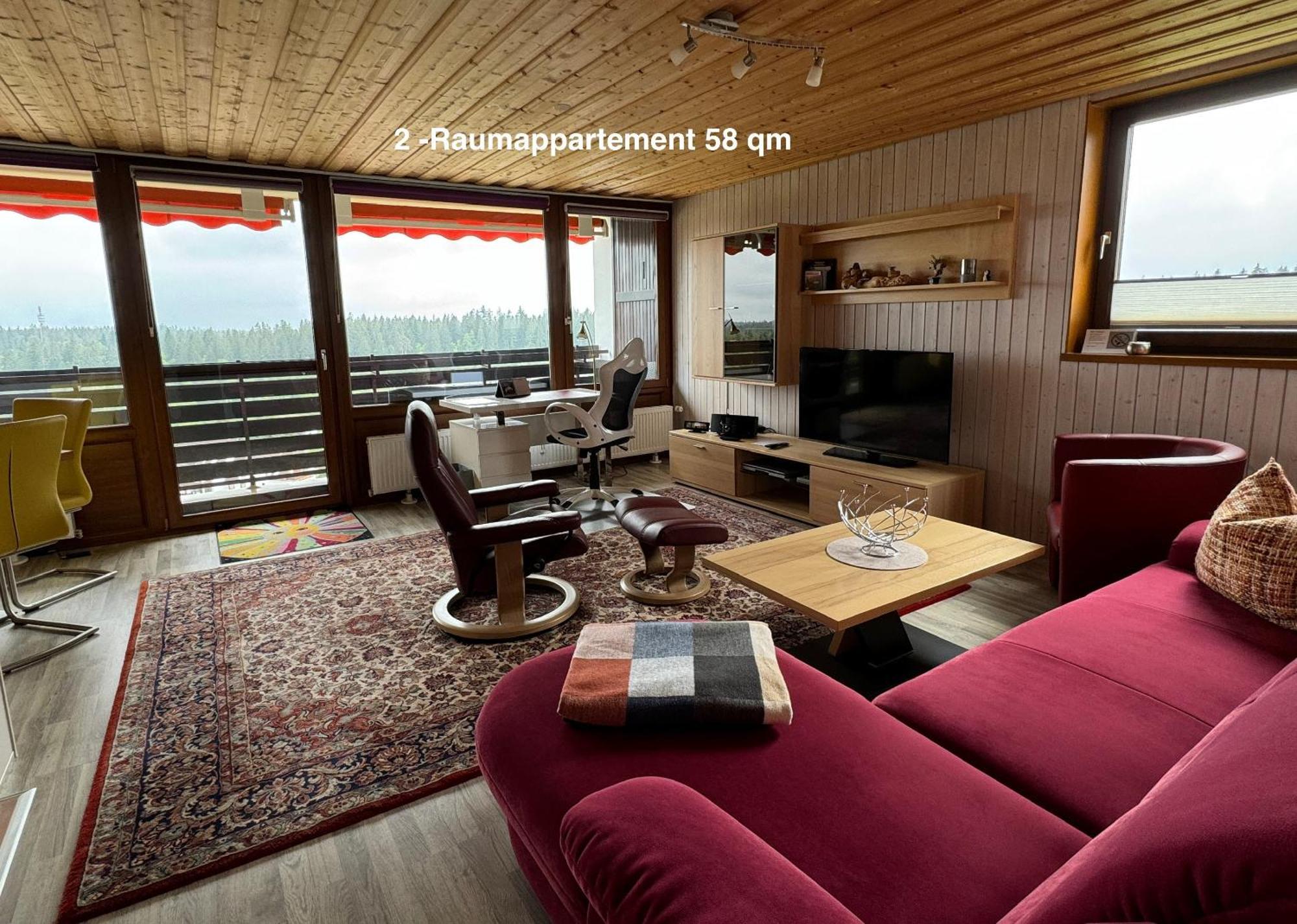 3- 2-1 - Raum - Ferienappartements Dieter Hoffmann Freudenstadt-Kniebis Beim Nationalpark 外观 照片